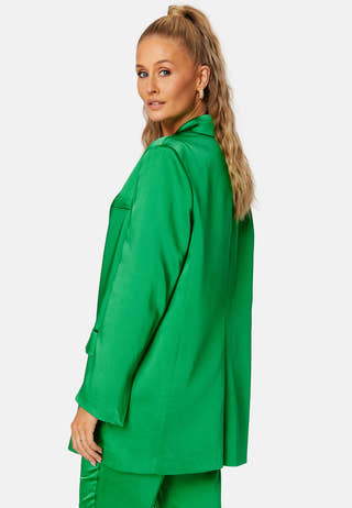 Lana-Mayra Satin Blazer