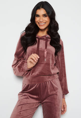 Laya L/S Hood Velvet