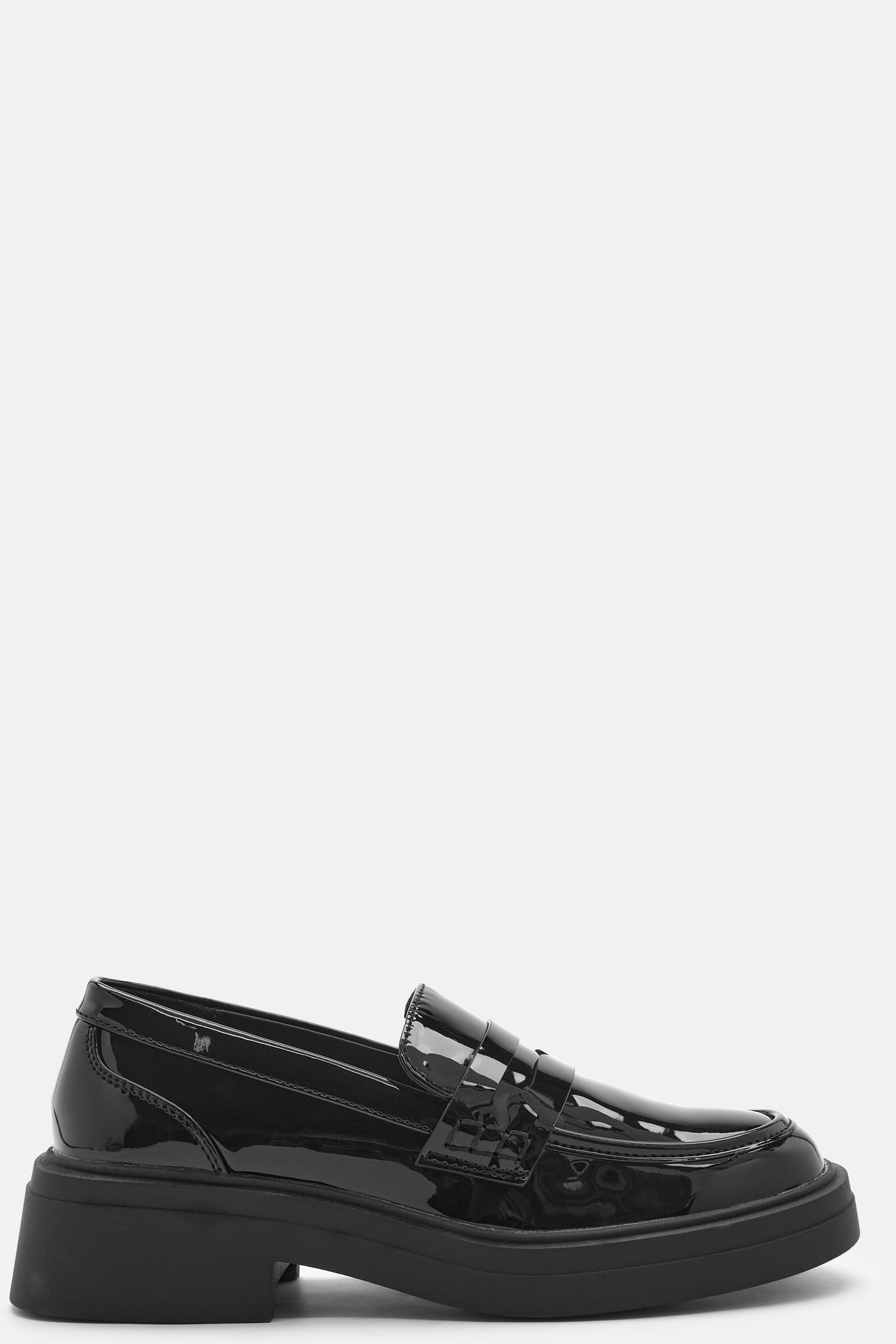 Only - Lazuli -1 PU Patent Chunky - campaign-outlet - Black