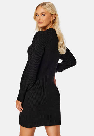 Leise Freya L/S Cable Dress