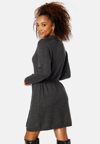 Leva L/S Belt Dress