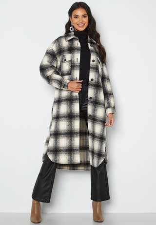 Lou Long Check Shacket