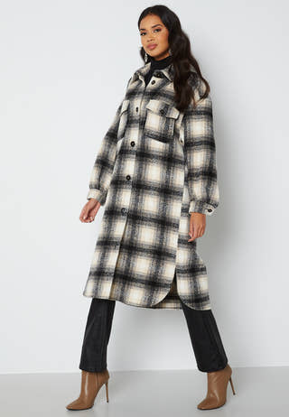 Lou Long Check Shacket