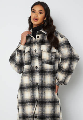Lou Long Check Shacket