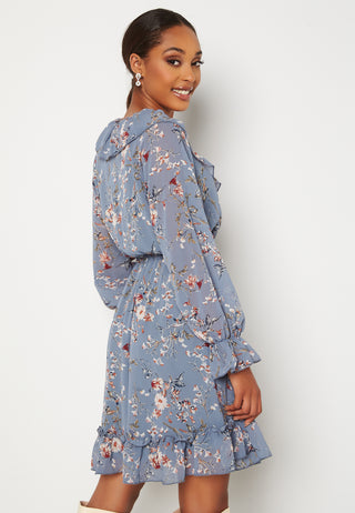 Maisie L/S Frill Dress