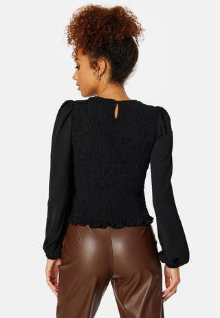 Mette LS Smock Top
