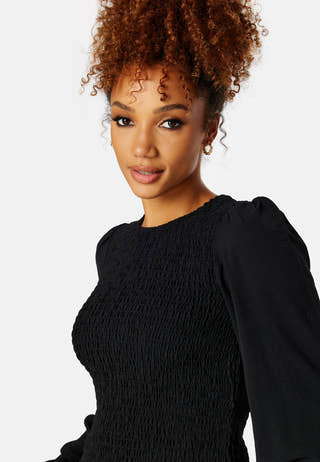 Mette LS Smock Top