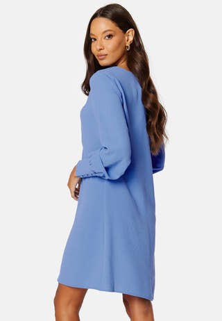 Mette LS V-Neck Dress