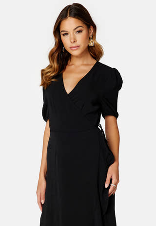 Mette SS Wrap Midi Dress