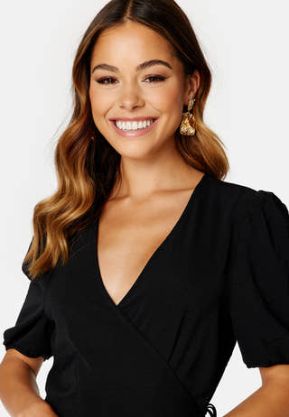 Mette SS Wrap Midi Dress