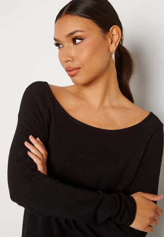 Mila Lacy L/S Long Pullover