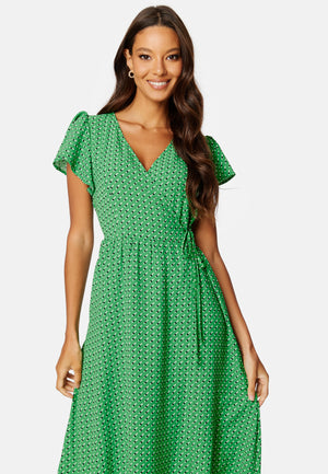 Naomi S/S Midi Wrap Dress