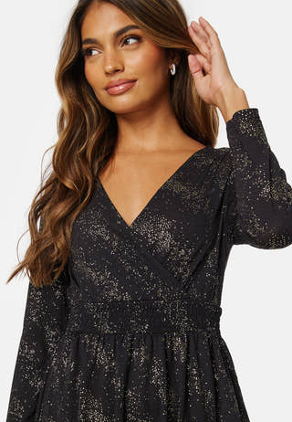 New Pella Foil Wrap Dress