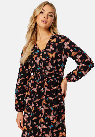 Nova Lux L/S Amy Long Dress