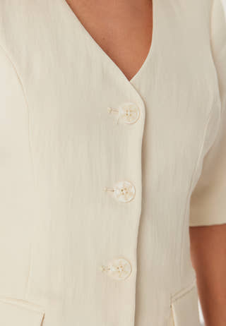 Objaverly Slm 2/4 BLAZER DRESS