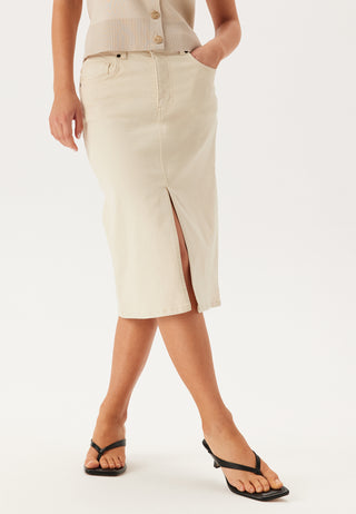 Objellen Mw Midi Twill Skirt