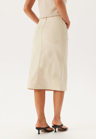 Objellen Mw Midi Twill Skirt