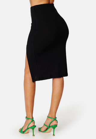Olivia Bodycon Slit Skirt