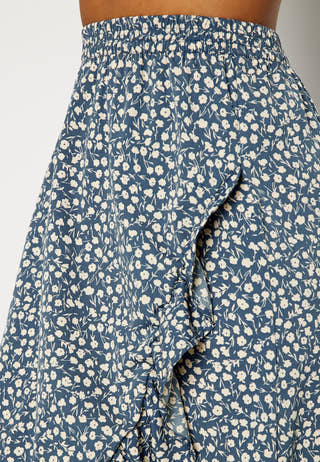Olivia Long Wrap Skirt
