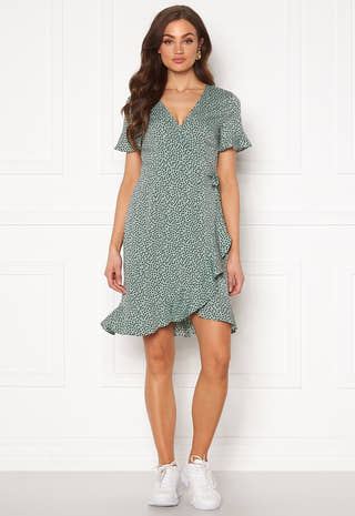 Olivia S/S Wrap Dress