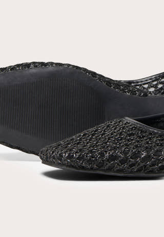 Onlakira-7 Woven Slingback Ballerina