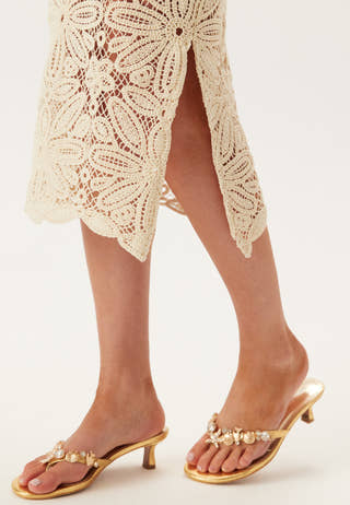 Onlalberte Mw Long Skirt