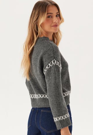 Onlamanda Life Ls O-neck Detai