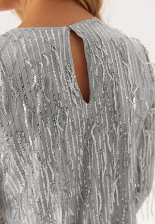 Onlanika Spacy Ls Short Dress