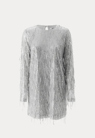 Onlanika Spacy Ls Short Dress