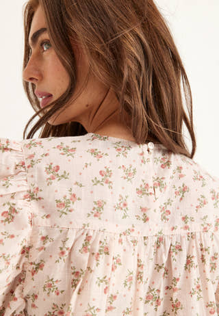 Onlasha Sl Frill O-neck Top