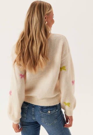 Onlbrunhilda Life Ls Bow O-nec