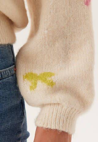 Onlbrunhilda Life Ls Bow O-nec