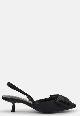 Onlcoco-6 Satin Bow Slingback