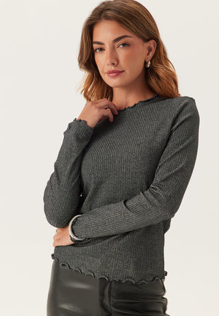 Onlemma Life Ls Glitter Top