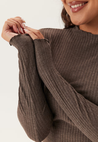 Onlemma L/S High Neck Top