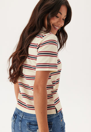 Onlevie S/S Polo Top