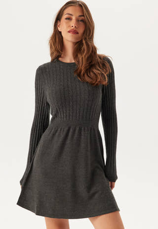 Onlfia Ls Cable Dress Nca Knt