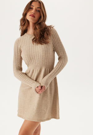 Onlfia Ls Cable Dress Nca Knt