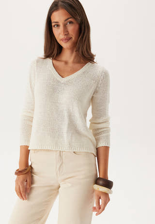 Onlgeena L/S V-NECK KNT NOOS