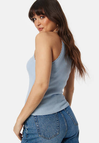 Onlgemma Scallop Hltneck Top