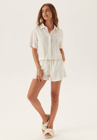 Onlgoa S/S LINEN BL SHIRT