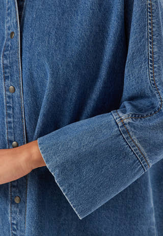 Onlgrace 3/4 DNM SHIRT