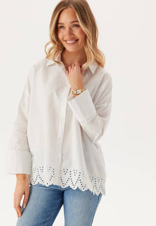 Onlgraces Tulum Ls Emb Shirt