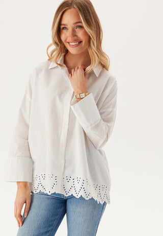 Onlgraces Tulum Ls Emb Shirt