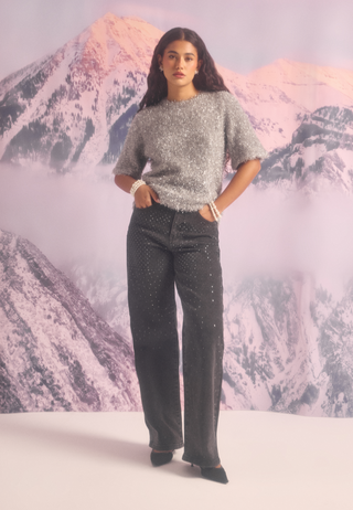 Onlhope Rhinestone Hw Wide Dnm