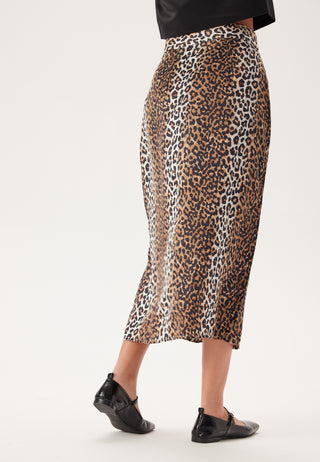 Onljane Life Long Slit Skirt