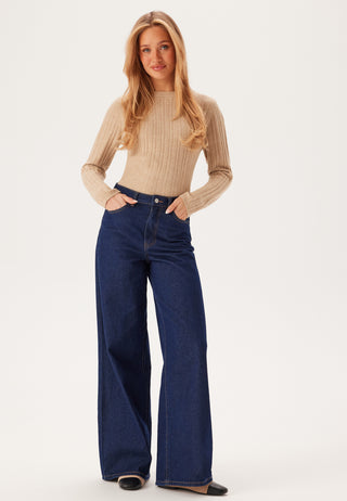 Onljeanett Life L/S RIB O-NECK