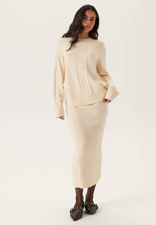 Onlkatia Cabel Midi Skirt Cc K