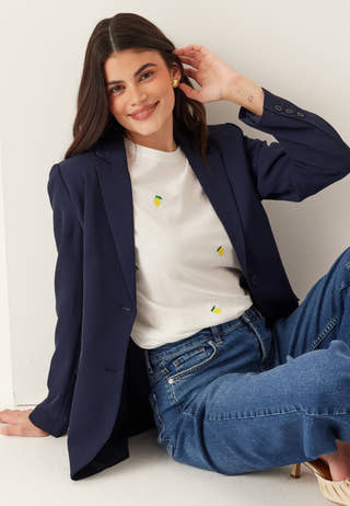 Onlketty Life S/S O-NECK TOP