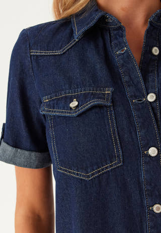 Onllisa S/S DNM DRESS GUA